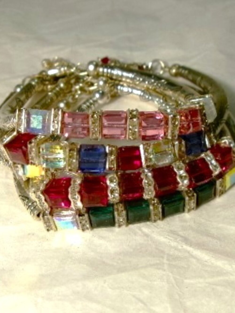 Lot of 5 Semi Precious Stone Bracelets